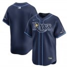 Any Size Tampa Bay Rays Blank Away Cool Baseball Jersey Navy