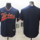 Any Size Minnesota Twins blank cool Baseball Jersey navy