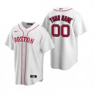 Any Size Boston Red Sox Custom Baseball Jersey White