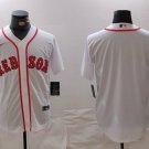 Boston Red Sox Blank White Limited Stitched Baseball Jersey