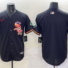 Men's Chicago White Sox Blank Black Mexico Limited Stitched Jersey