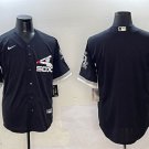 Men's Chicago White Sox Blank Black Stitched Cool Base Jersey