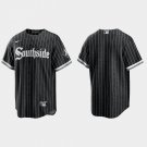 Any Size Chicago White Sox Blank City Cool Base Jersey Black
