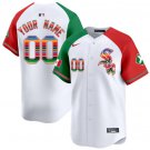 Chicago White Sox ACTIVE PLAYER Custom White/Red/Green Mexico Vapor Jersey