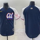 Men's American League Kansas City Royals Blank Navy Alternate 2025 All-Star Edition Limited Jersey