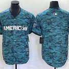 Men's Los Angeles Angels Blank Teal 2023 All Star Cool Base Stitched Jersey