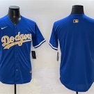 Los Angeles Dodgers Blank Royal 2025 Gold Collection Limited Stitched Baseball Jersey