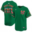 Men's New York Yankees ACTIVE PLAYER Custom Green Mexico Vapor Premier Limited Jersey