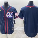 Men's American League New York Yankees Blank Navy 2025 All-Star Edition Limited Stitched Jersey