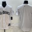 Men's New York Yankees Blank White Pinstripe 'Gothic Legacy Edition' Vapor Jersey