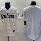 New York Yankees Blank White 'Gothic Legacy Edition' Vapor Premier Limited Stitched Jersey