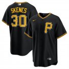 Pittsburgh Pirates #30 Paul Skenes Nike Black Alternate Replica Player Jersey