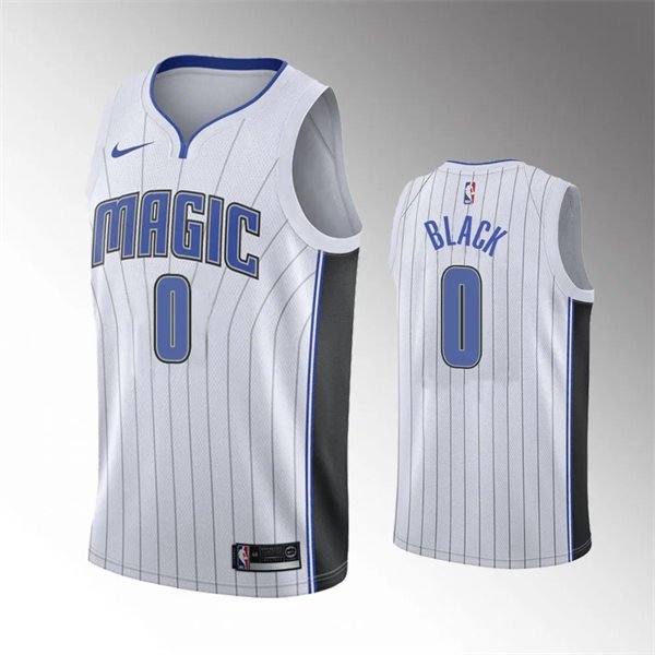 Orlando Magic #0 Anthony Black White Association Edition Player Jersey
