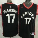 Raptors #17 Jonas Valanciunas Black Stitched NBA Jersey