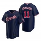 WAS #11 Ryan Zimmerman Cool Base Jersey Navy Blue