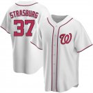 Mens Womens Youth Washington Nationals #37 Stephen Strasburg Cool Jersey White