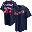 Mens Womens Youth Washington Nationals #37 Stephen Strasburg Cool Jersey Navy