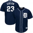 Detroit Tigers #23 Kirk Gibson Navy Cool Base Stitched Baseball Jersey