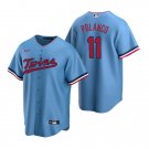 Minnesota Twins #11 Jorge Polanco Nike Powder Blue Alternate Cool Base Jersey