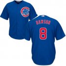 CHC 8 Andre Dawson Blue Cool Player Jersey