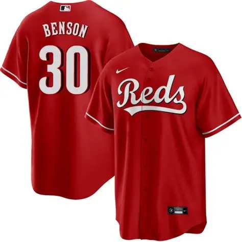 Cincinnati Reds #30 Will Benson Red Limited Baseball Stitched Jersey