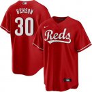 Cincinnati Reds #30 Will Benson Red Limited Baseball Stitched Jersey