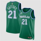 Dallas Mavericks #21 Daniel Gafford Green 2025 Classic Edition Stitched Jersey