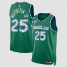 Men's Dallas Mavericks #25 P.J. Washington Green 2025 Classic Edition Stitched Jersey