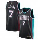 Men's Memphis Grizzlies #7 Santi Aldama Black 2025 Classic Edition Stitched Jersey