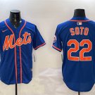 Men's New York Mets #22 Juan Soto Royal 2025 Spring Training Alternate Limited Jersey