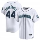 Seattle Mariners #44 Julio Rodríguez White Cool Baseball Stitched Jersey