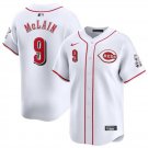Cincinnati Reds #9 Matt McLain White Home Limited Baseball Stitched Jersey