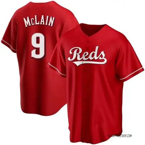 Cincinnati Reds #9 Matt McLain Red Limited Baseball Stitched Jersey