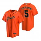 Men's Youth SFG #5 Mike Yastrzemski Orange Alternate Jersey