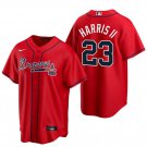 Any Size ATL #23 Michael Harris II Cool Player Jersey Red