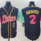 Any Size San Diego Padres #2 Xander Bogaerts Number Black 2023 City Jersey