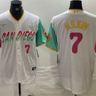 Men's Womens Youth Ha Seong Kim Padres City Connect Stitched Jersey White