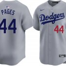 Los Angeles Dodgers #44 Andy Pages Gray Road Limited Player Jersey