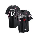 LAD X Takashi Murakami Tokyo #17 Shohei Ohtani Jersey Black