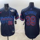 Toronto Blue Jays #39 Trey Yesavage Navy 2025 World Series City Connect Limited Jersey