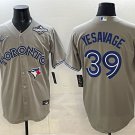 Toronto Blue Jays #39 Trey Yesavage Gray 2025 World Series Cool Base Stitched Jersey