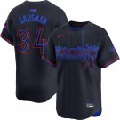 Toronto Blue Jays #34 Kevin Gausman Nike Black City Connect Limited Player Jersey