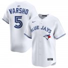 Toronto Blue Jays #5 Daulton Varsho Nike White Home Limited Jersey