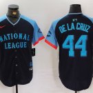 CIN #44 Elly De La Cruz Navy 2024 All Star Limited Stitched Jersey
