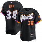 San Francisco Giants #38 Robbie Ray Nike Anthracite 2025 City Connect 2.0 Limited Player Jersey