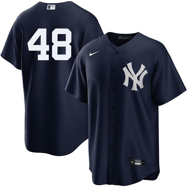 New York Yankees #48 Paul Goldschmidt Nike Navy Alternate Limited Player Jersey