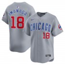Chicago Cubs #18 Shota Imanaga Nike Gray Road Limited Player Jersey