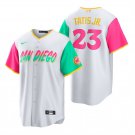 Men's Womens Youth Fernando Tatis Jr. Padres City Connect Stitched Jersey White