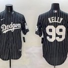 Los Angeles Dodgers Joe Kelly Black Fashion Replica Jersey