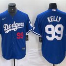 Los Angeles Dodgers #99 Joe Kelly Cool Baseball Jersey Royal